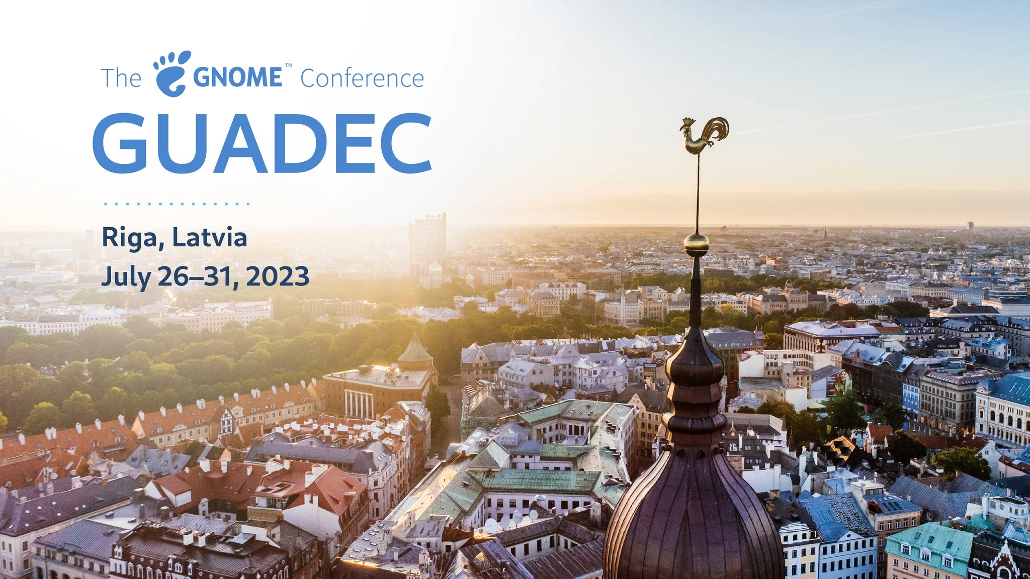 GUADEC 2023 Conference Kicks Off in Riga for the GNOME 45 Desktop Environment