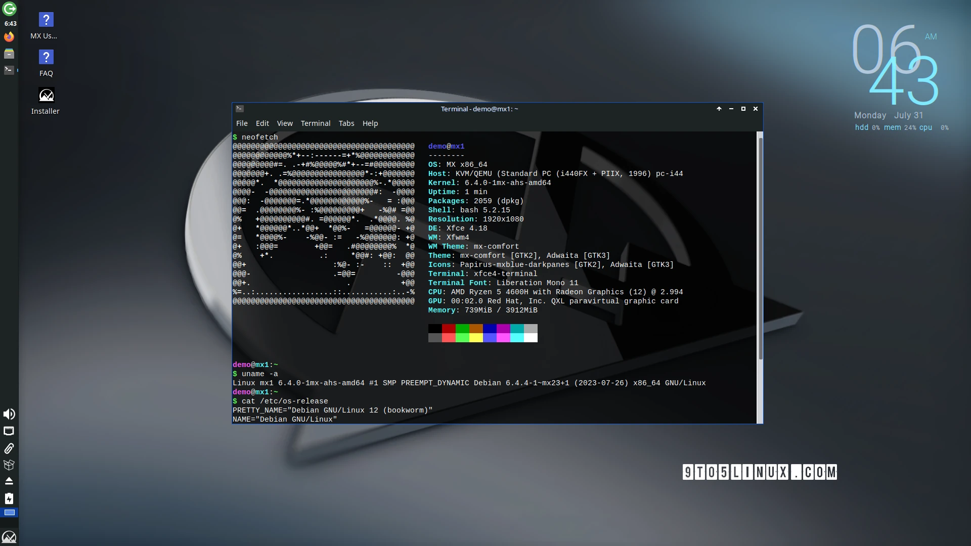 MX Linux 23 “Libretto” Is Out with Linux Kernel 6.4, Based on Debian Bookworm