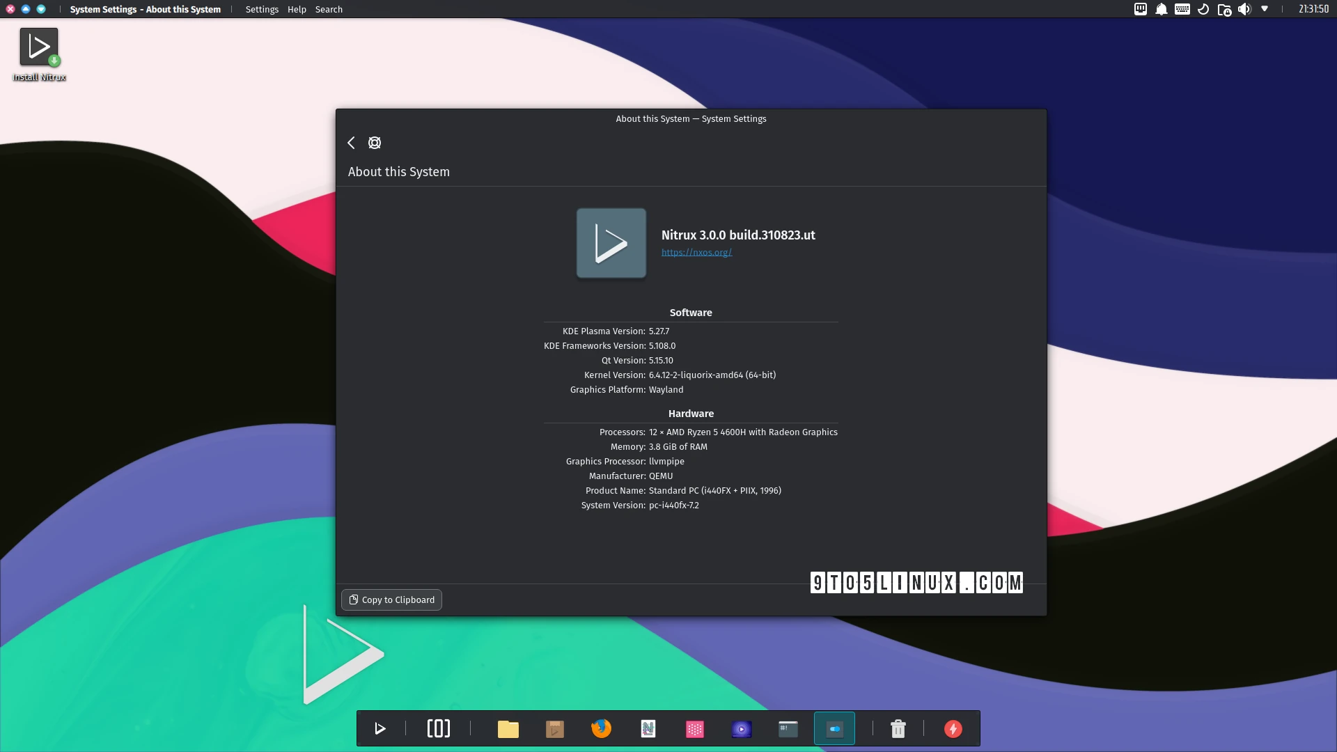 Nitrux 3.0 Arrives with Improvements to Boot, Installation, and Upgrade