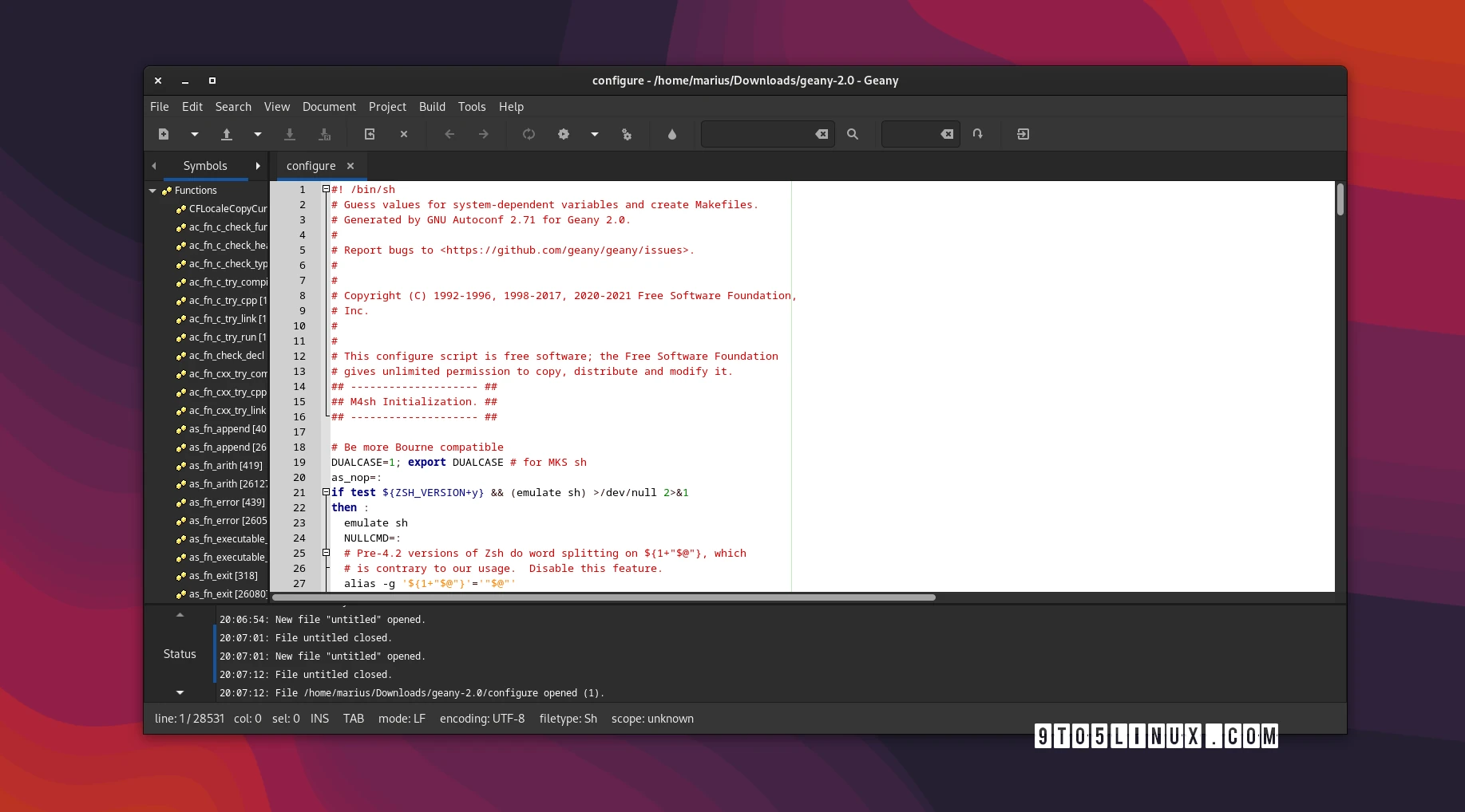 Geany 2.0 Open-Source IDE Released with UI Improvements, Initial Meson Support