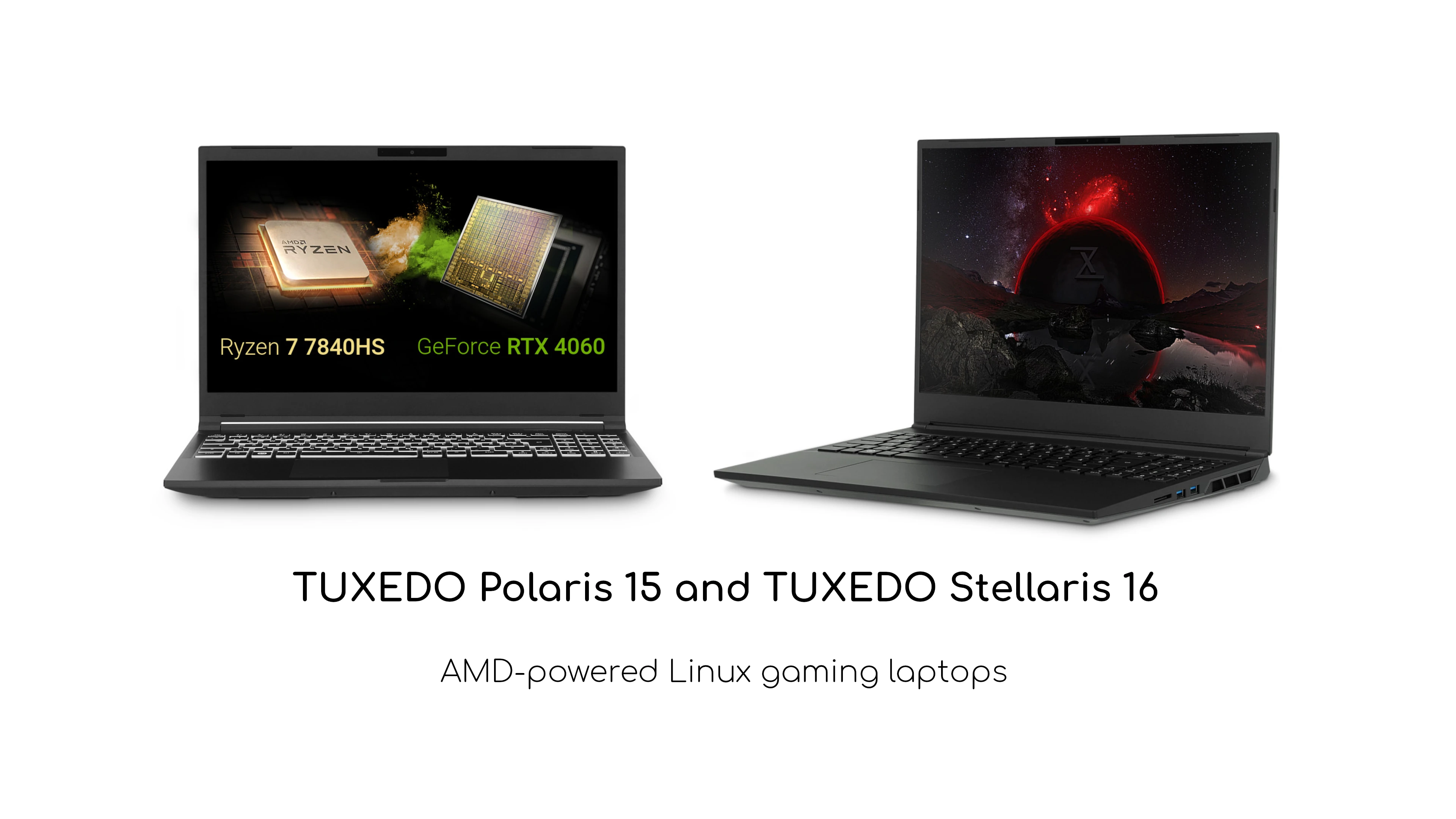 TUXEDO Linux Gaming Laptops Powered by AMD Ryzen 7000 Series CPUs Are Back
