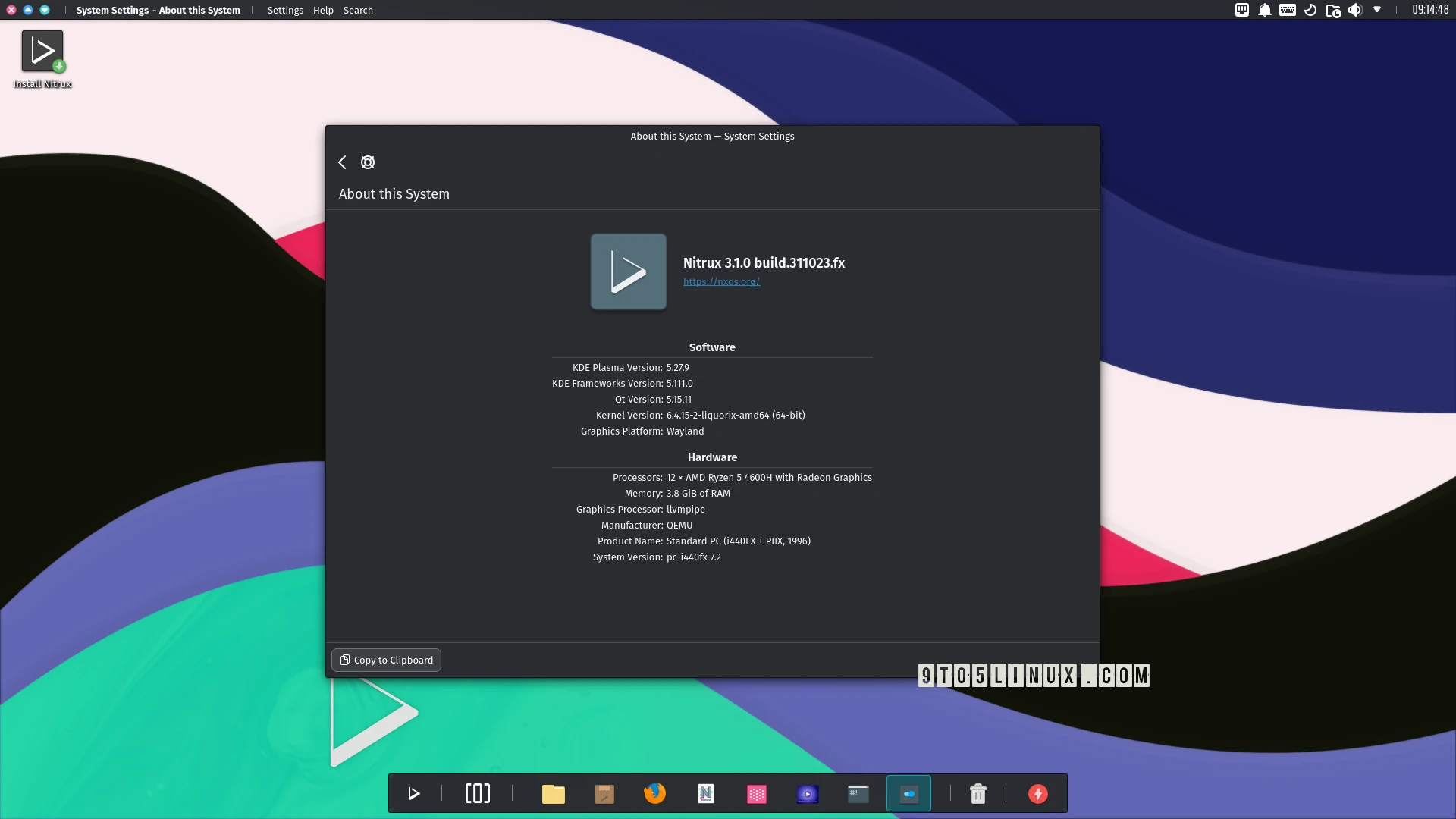 Immutable Distro Nitrux 3.1 Brings Revamped Upgrade Utility, Latest KDE Software