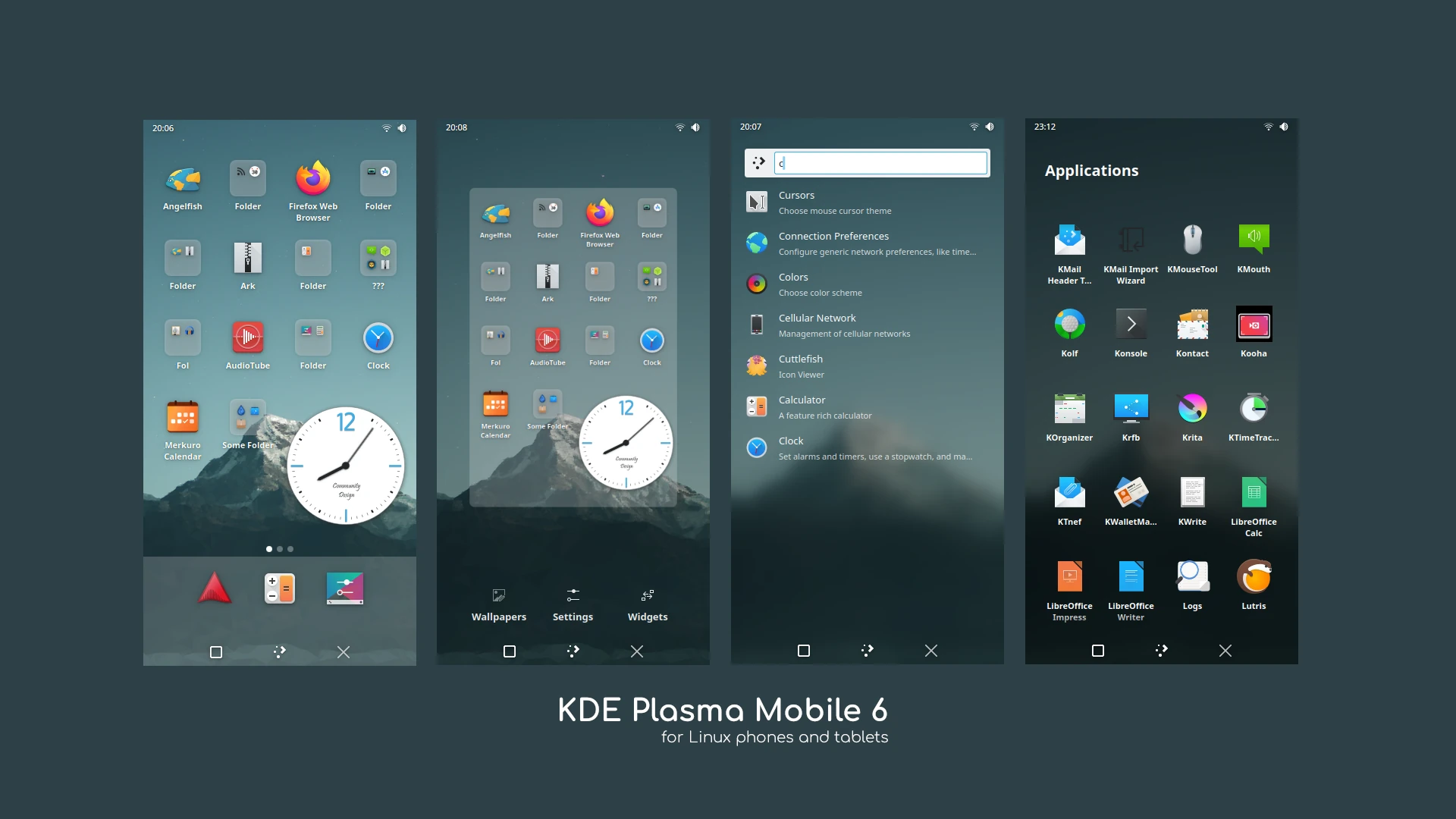 KDE Plasma 6 for Mobile Devices Is Shaping Up Nicely with Support for Applets