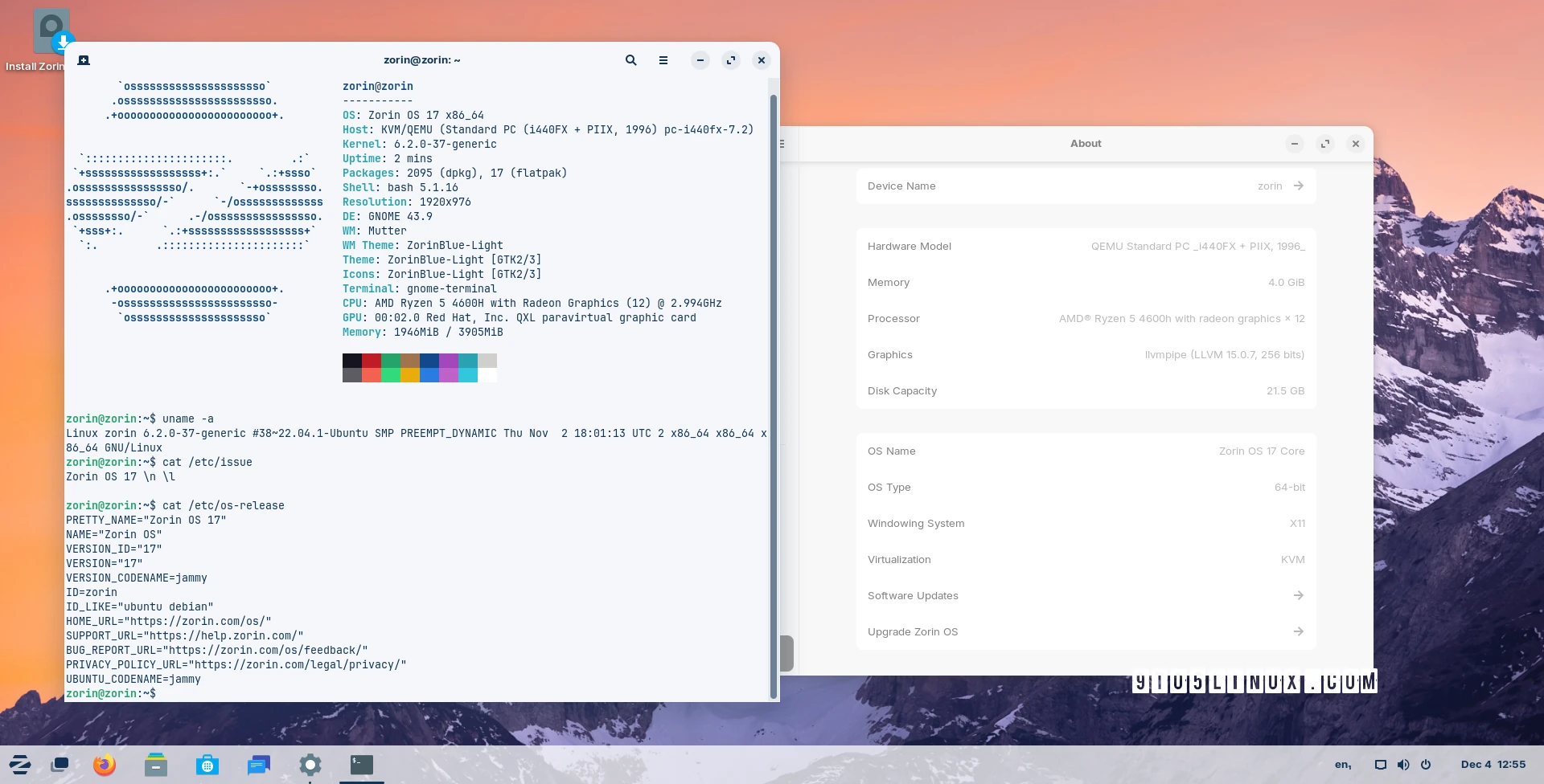 Zorin OS 17 Beta Released with Quick Settings, Spatial Desktop, and More