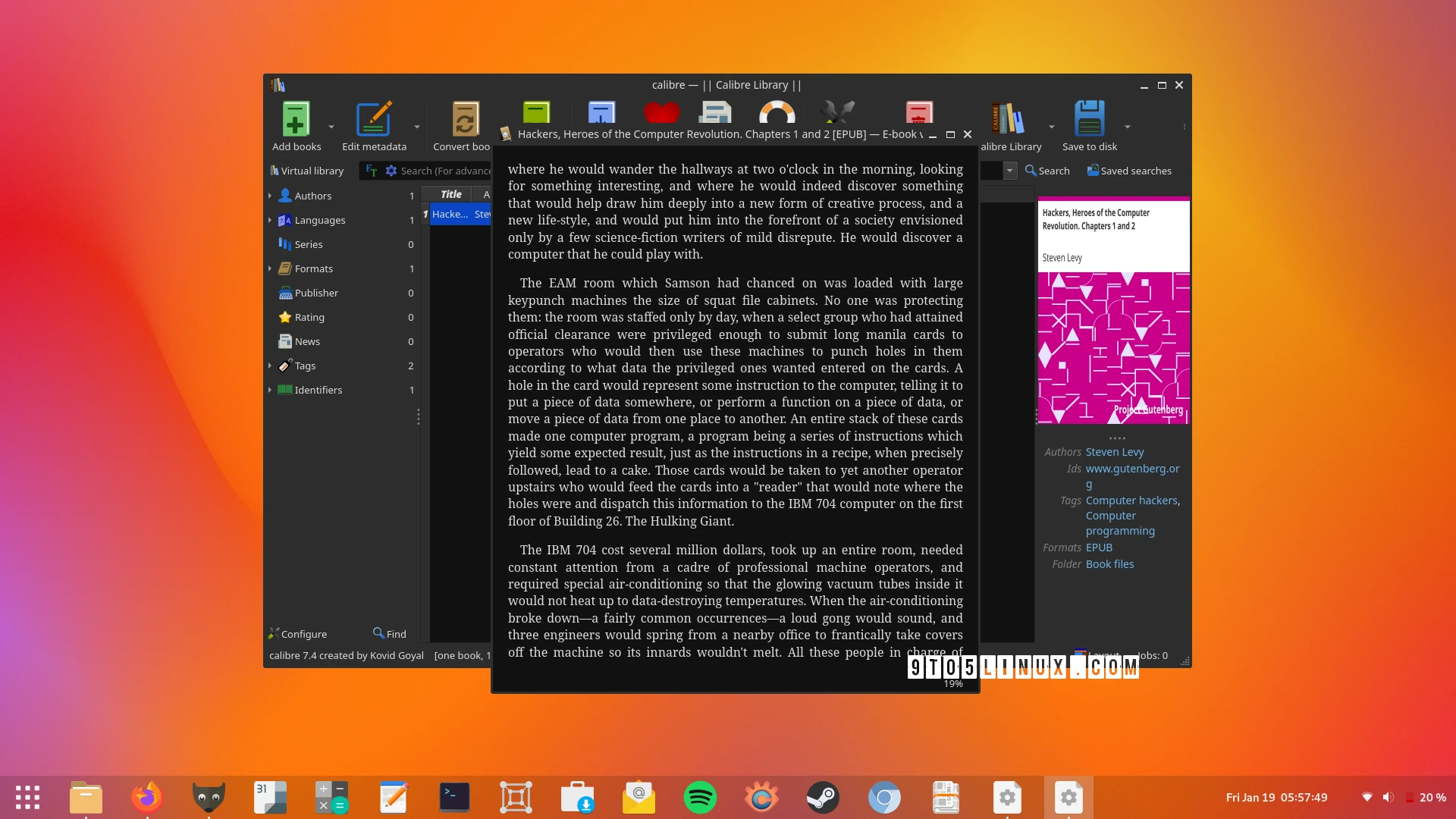 Calibre 7.4 Open-Source Ebook Manager Adds Support for Supernote A6X2 Nomad