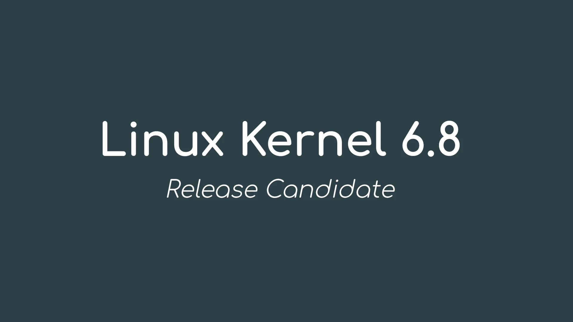 Linus Torvalds Announces the First Linux Kernel 6.8 Release Candidate