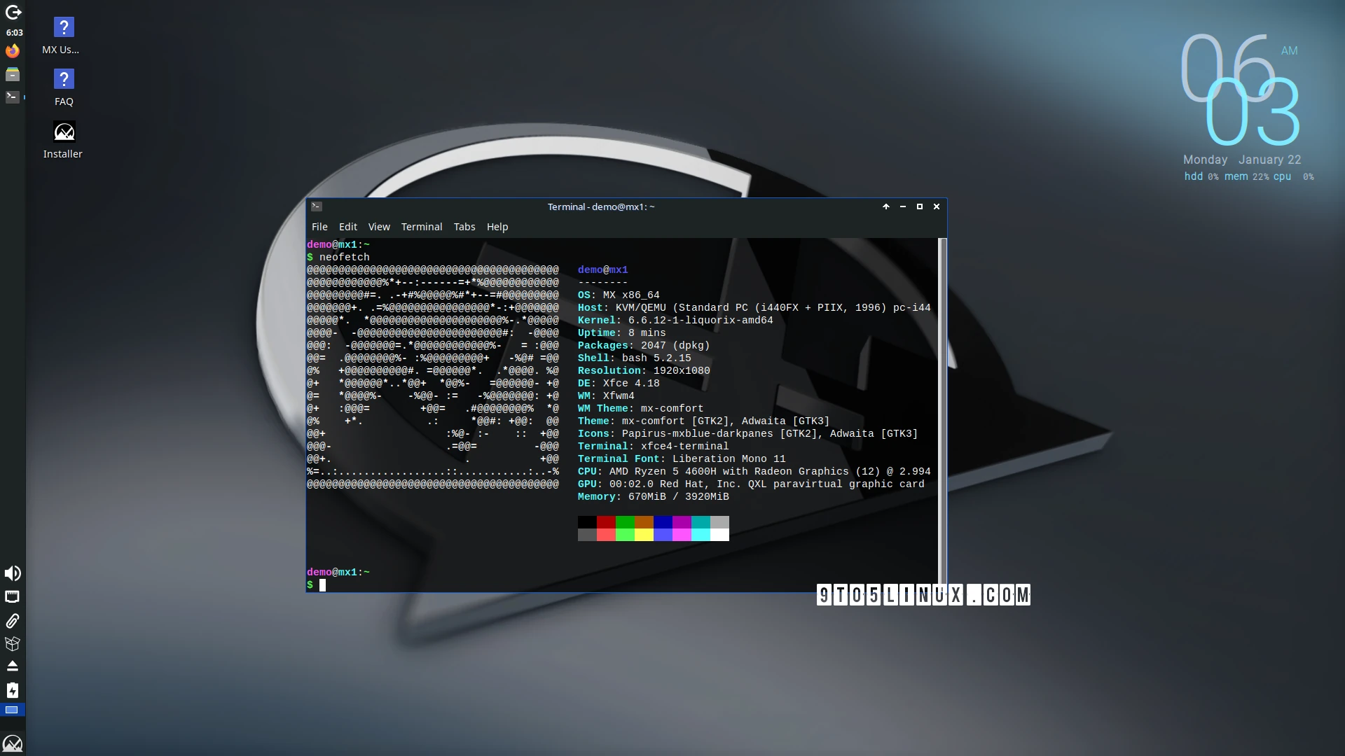 MX Linux 23.2 Is Out with Linux Kernel 6.6, PipeWire 1.0, and Debian 12.4 Base