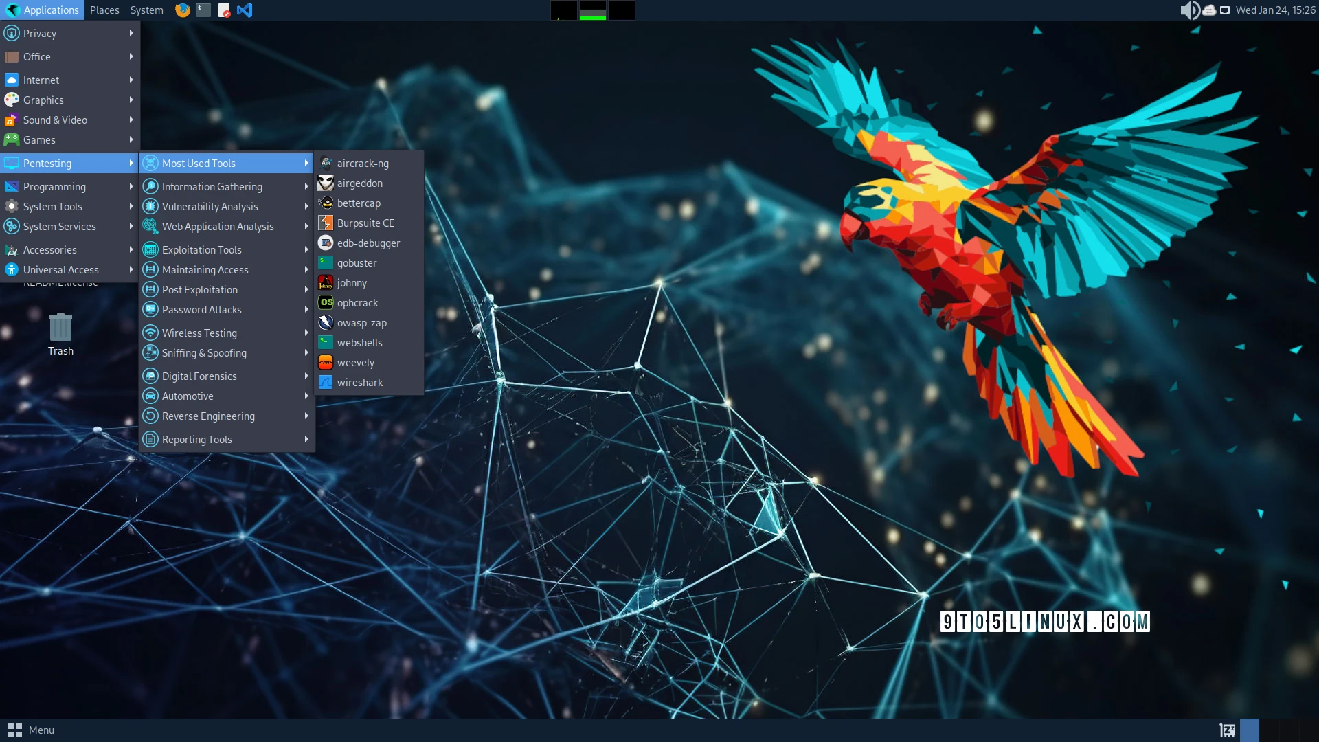 Ethical Hacking Distro Parrot OS 6.0 Brings Linux 6.5, Raspberry Pi 5 Support