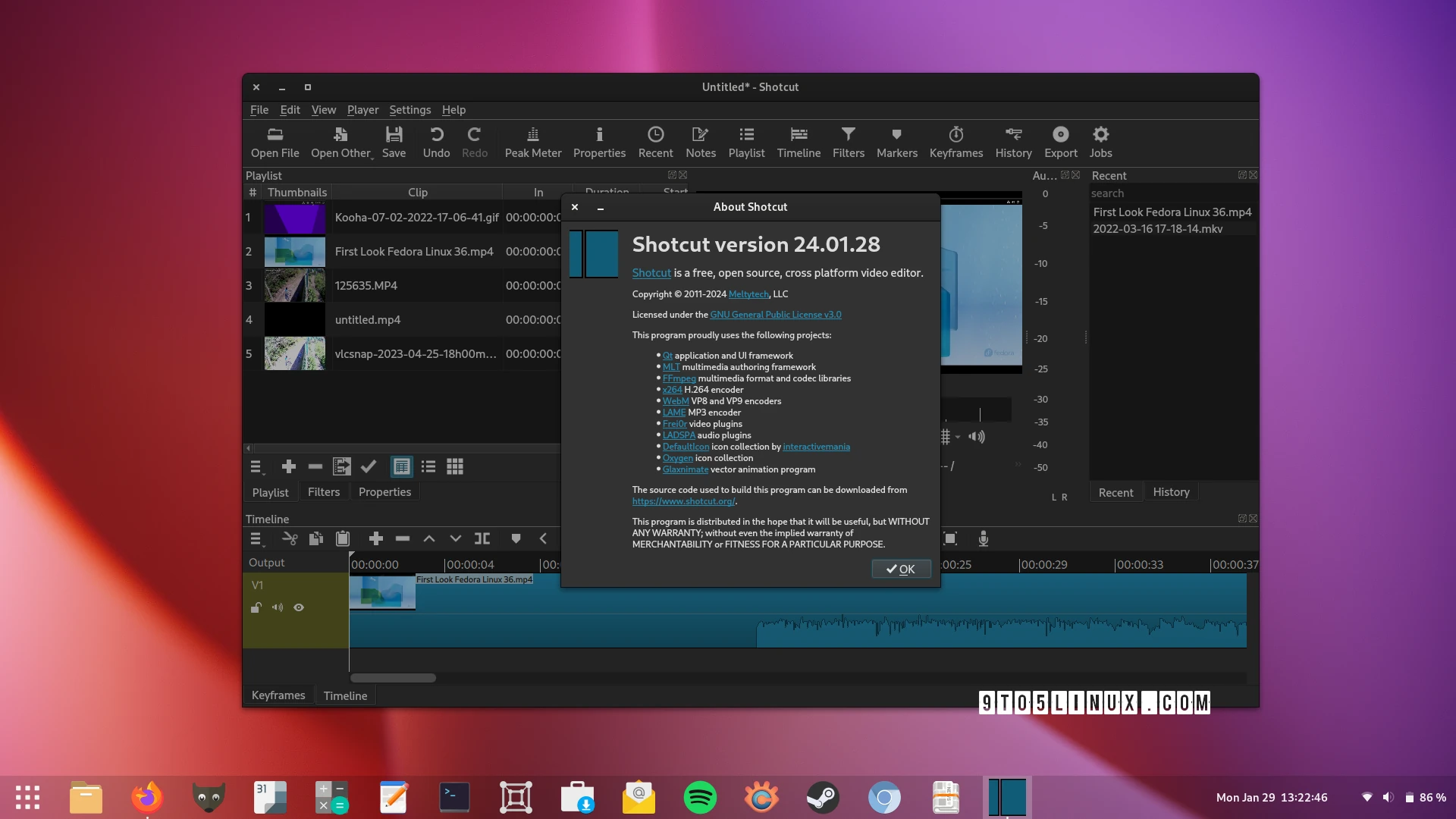 Shotcut 24.01 Open-Source Video Editor Released with Many New Features