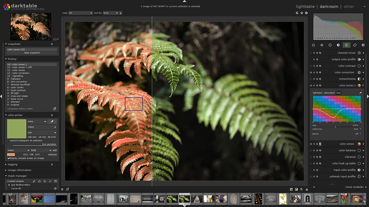 Darktable 4.6.1 Released with Performance Improvements and Bug Fixes