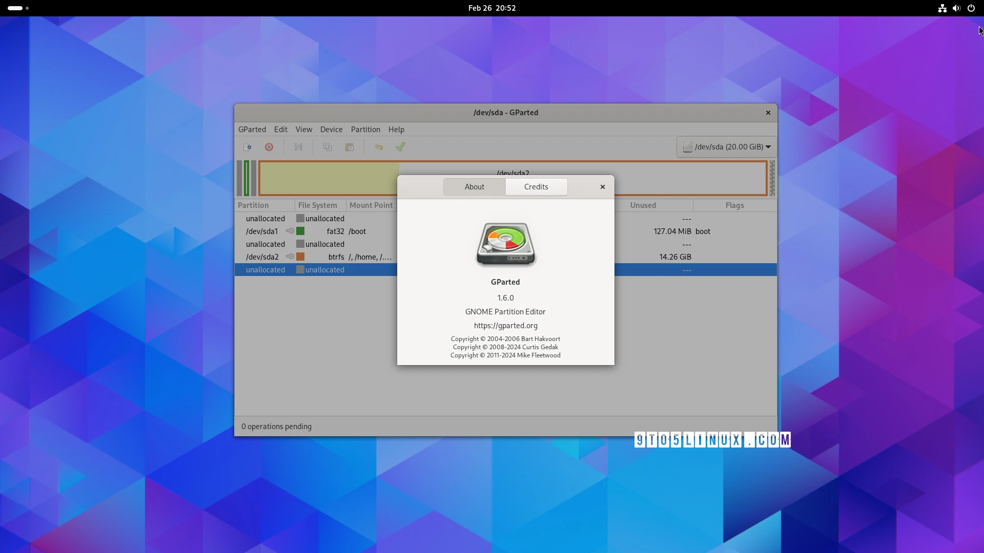 GParted 1.6 Open-Source Partition Editor Improves exFAT Support and Fixes Bugs