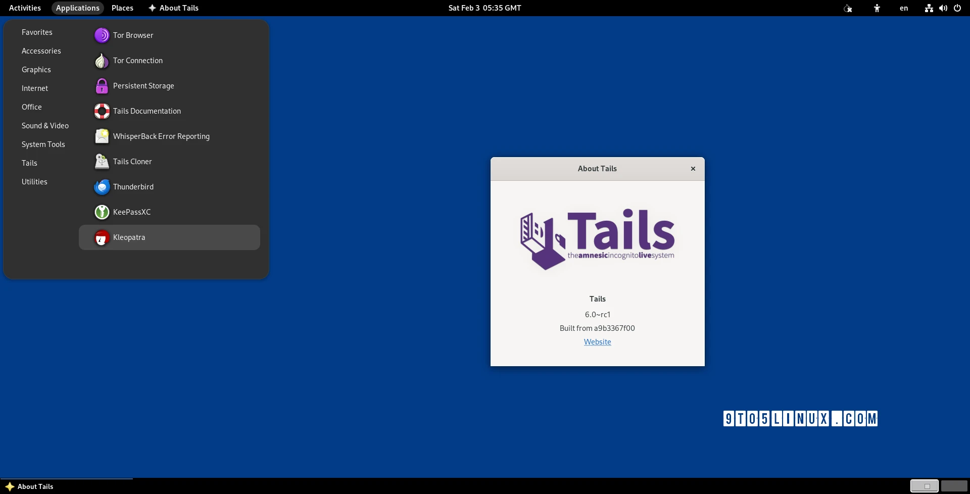 Tails 6.0 Anonymous OS Launches February 27th Based on Debian 12 Bookworm