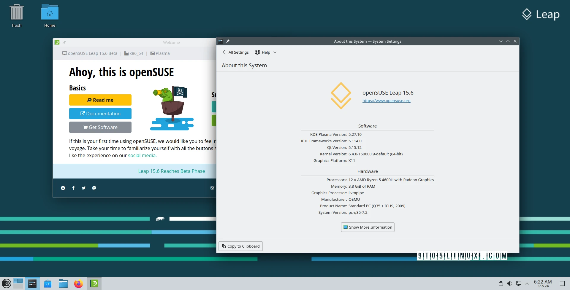 openSUSE Leap 15.6 Is Now Available for Public Beta Testing with GNOME 45