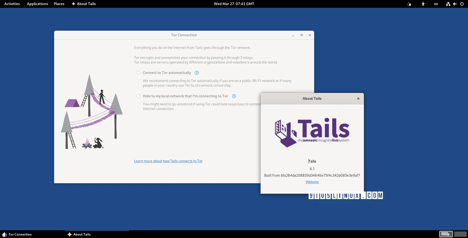 Tails 6.1 Is Out to Mitigate the RFDS Intel CPU Vulnerabilities, Fix More Bugs
