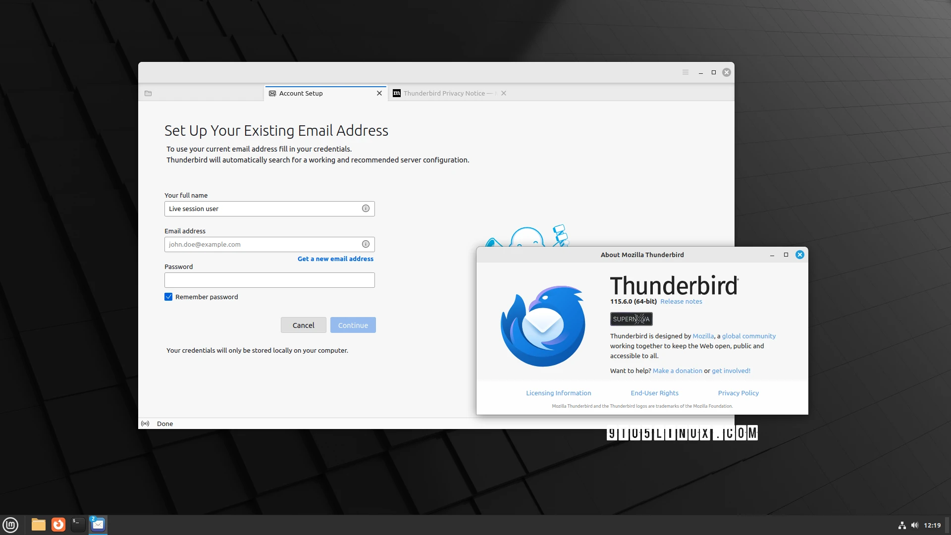 Linux Mint Devs to Ship Thunderbird as a Native DEB Package in Linux Mint 22