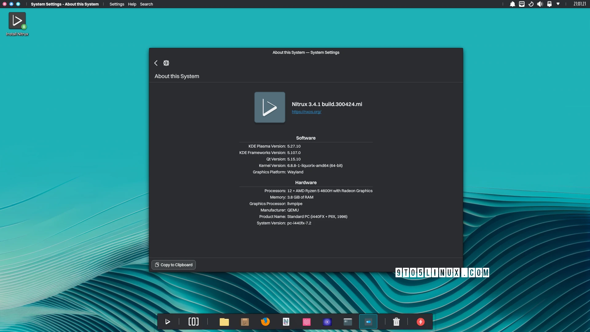 Nitrux 3.4.1 Released with Linux Kernel 6.8, Gamescope, OpenRazer, and More