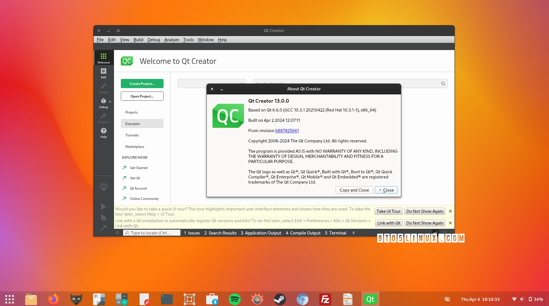 Qt Creator 13 Released with Offline and Online Installers for Linux on ARM